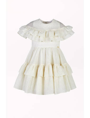 SS25 MINI LOOK 08 CREAM DRESS