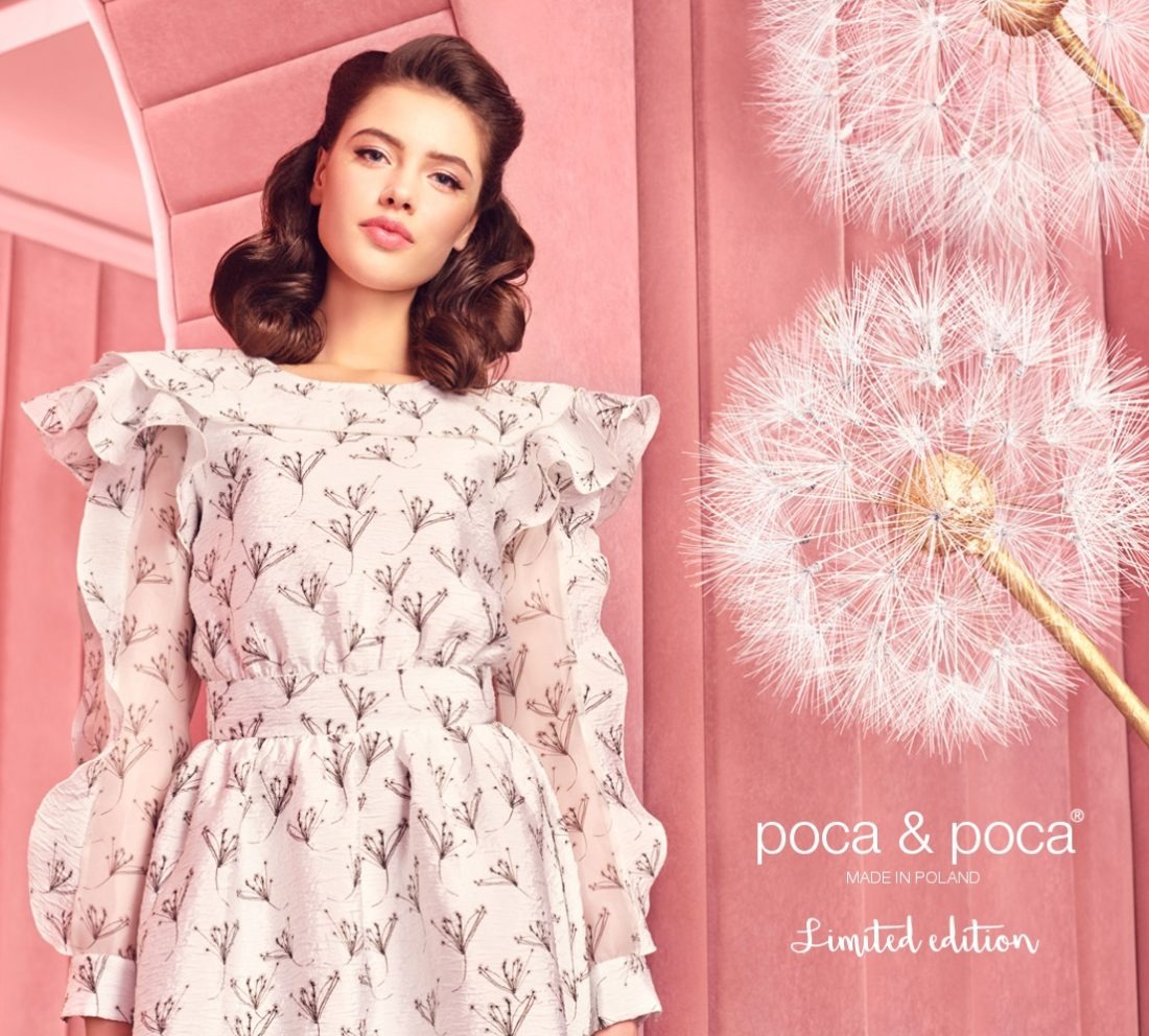  POCA & POCA CREATED LIMITED EDITION WITH SPECIAL PRINTS OF DANDELIONS